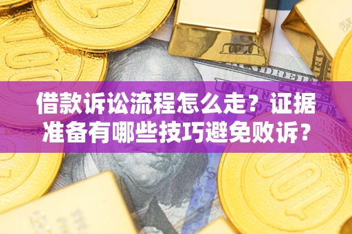 武汉借款诉讼流程怎么走？证据准备有哪些技巧避免败诉？