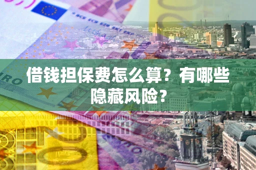 武汉借钱担保费怎么算？有哪些隐藏风险？