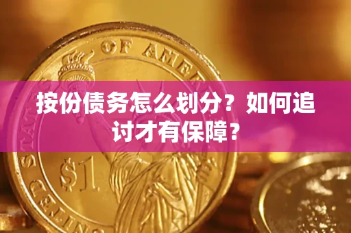 武汉按份债务怎么划分？如何追讨才有保障？