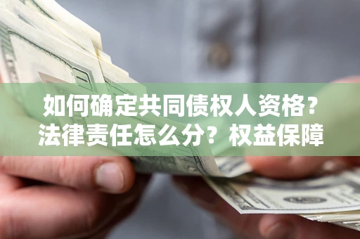 武汉如何确定共同债权人资格？法律责任怎么分？权益保障技巧揭秘！