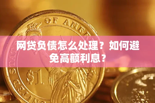 武汉网贷负债怎么处理？如何避免高额利息？