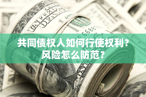 武汉共同债权人如何行使权利？风险怎么防范？