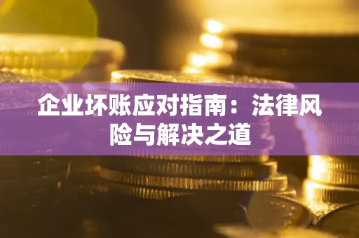 武汉企业坏账应对指南：法律风险与解决之道