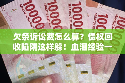 武汉欠条诉讼费怎么算？债权回收陷阱这样躲！血泪经验一次讲透