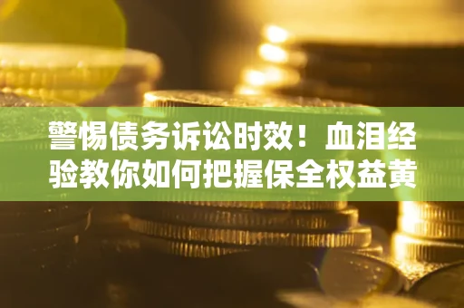 武汉警惕债务诉讼时效！血泪经验教你如何把握保全权益黄金期